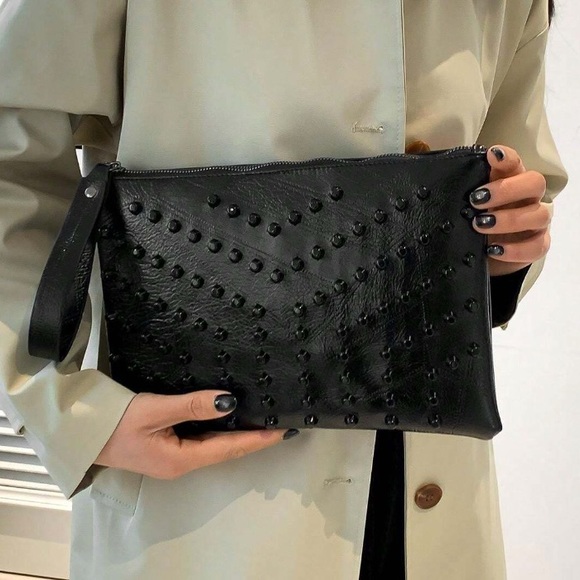 🆕 Faux Leather Wristlet Clutch Wallet Purse - Picture 3 of 10